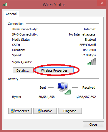 Klik Jaringan WiFi yang kamu Pilih