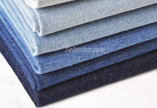 12. Kain Katun Denim
