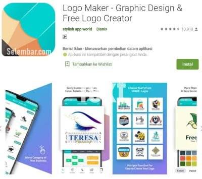 Aplikasi pembuat logo diandroid terbaik