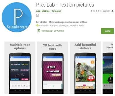 PixelLab - Text on pictures