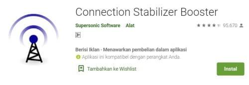 Connection Stabilizer Booster