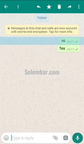 Tekan dan Tahan Chat yang Ingin Dihapus Tekan dan Tahan Chat yang Ingin Dihapus