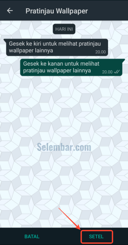 Jika sudah menentukan pilihan klik OK/Setel Jika sudah menentukan pilihan klik OK/Setel