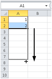 blok yang akan diberi nomor