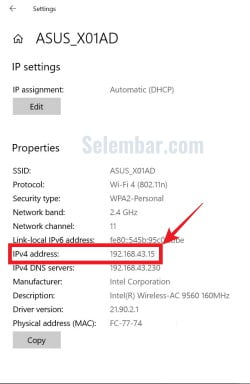 3 Cara Melihat IP Address di Komputer atau Laptop Mengecek Alamat IP Melalui Network & Internet Settings