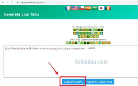 2 Cara Download Dokumen di Slideshare dengan Mudah Klik generate link untuk mendownload dokumen