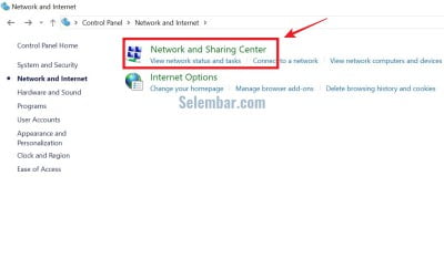 3 Cara Melihat IP Address di Komputer atau Laptop Pilih menu Network and Sharing Center