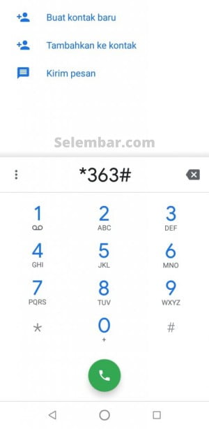 1. Cara Cek Kuota Intenet IM3 Ooredoo dengan Dial Up 1. Cara Cek Kuota Intenet IM3 Ooredoo dengan Dial Up