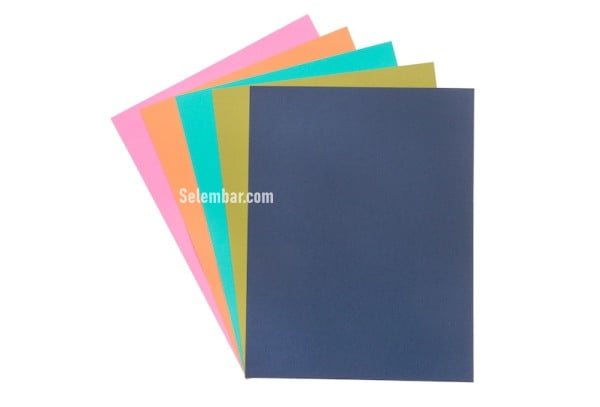 Cardstok kertas untuk membuat kerajinan