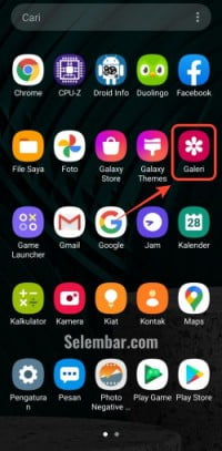 Buka aplikasi Galeri HP Samsungmu Buka aplikasi Galeri HP Samsungmu